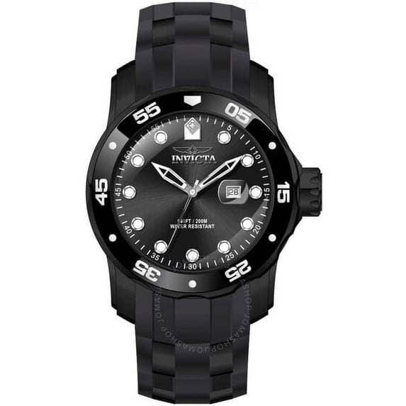 Pro Diver Quartz Black Dial Men's Watch