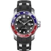 Pro Diver Quartz Black Dial Pepsi Bezel Mens Watch