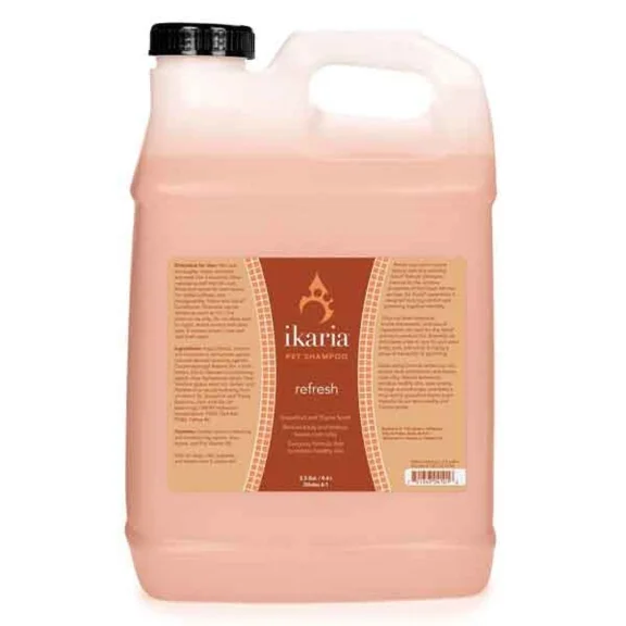 Pro Dog Cat Grooming Shampoos Natural Botanical Spa Inspired Ikaria 2.5 Gallon (Refresh)
