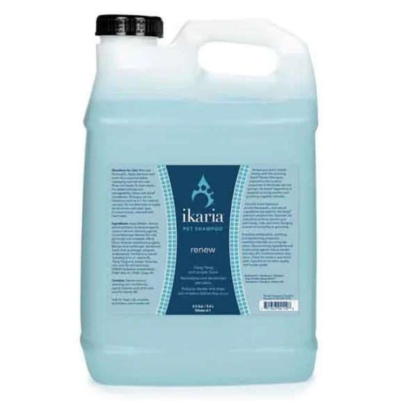 Pro Dog Cat Grooming Shampoos Natural Botanical Spa Inspired Ikaria 2.5 Gallon (Renew)
