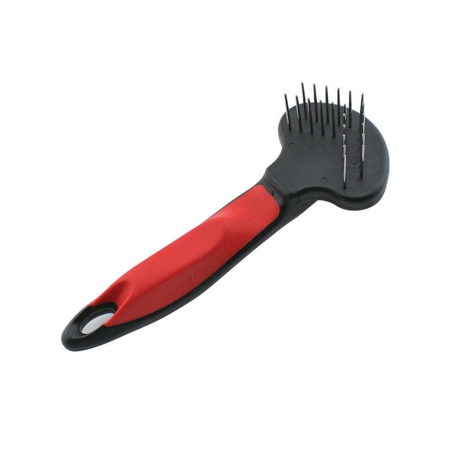 Pin Undercoat Rake Pro Dog Grooming Undercoat Deshedding Pin Rake Combs Fur and Coat ...