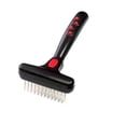 thumbnail image 1 of Pro Dog Grooming Undercoat Deshedding Pin Rake Combs Fur and Coat Control (25 Tooth Magic Spring Rake), 1 of 9