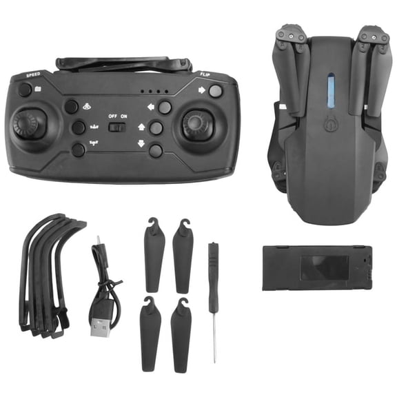 Pro Drone 4K HD Camera Foldable Drone Height Fixed Remote Control Pro Wifi Drone Gift Toys One Camera 2 Battery