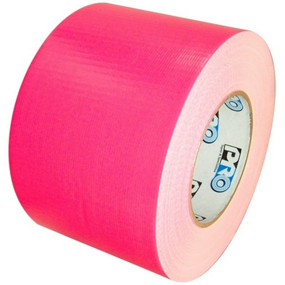 Pro Duct 139 Fluorescent Pink Duct Tape 4" X 60 Yard Roll