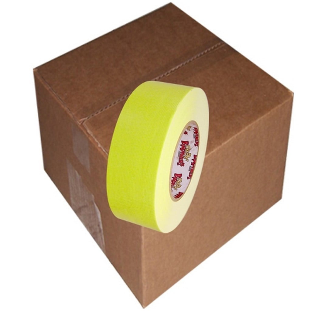 Pro Duct 139 Fluorescent Yellow Duct Tape 2" X 60 Yard Roll (24 Roll/Case)