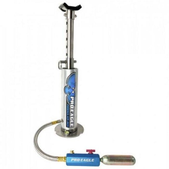 Pro Eagle PEGAJX1 Phoenix Co2 Air Jack, Silver