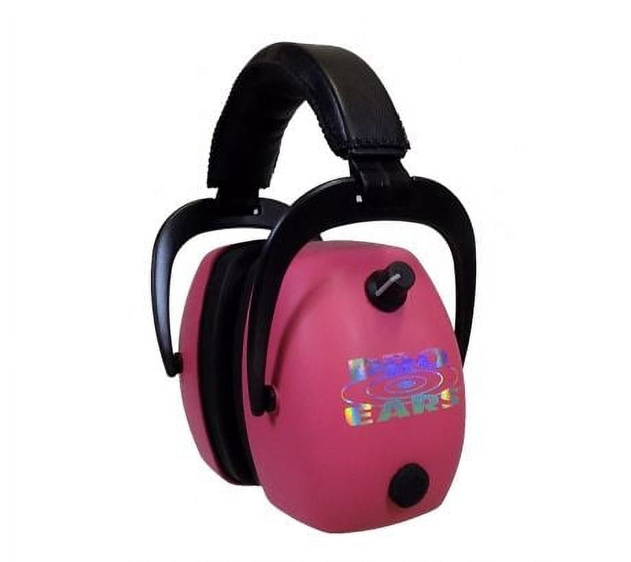 Pro Ears Gold II 26 Electronic Earmuffs - 26 NRR, 8x Sound Amplification, Gel Seals, Metal Headband For Shooting