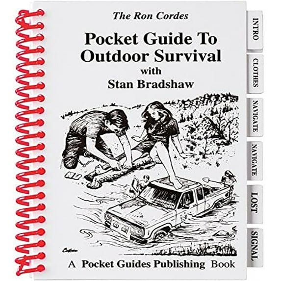 Pro Ears Pocket Guide Outdoor Survival Techniques Stan Bradshaw Book