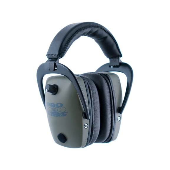 Pro Ears Pro Tac Plus Gold Slim Medium Profile, NRR 28 Headset, Green, GS-PTS Gr