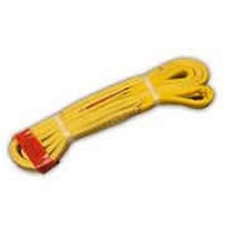 Pro-Edge® Web Sling, 2 in x 8 ft, Eye To Eye, Nylon, Yellow