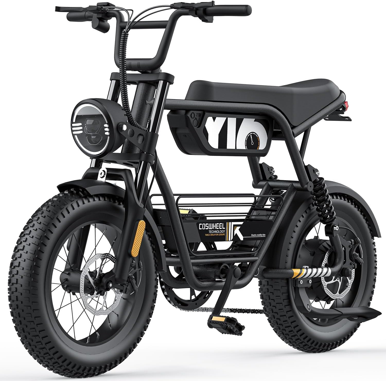 Pro Electric Bike for Adults,1500W Peak Motor,Max Speed 28MPH,Up to 75Miles,Electric Dirt Bike with 48V15 Removable Battery