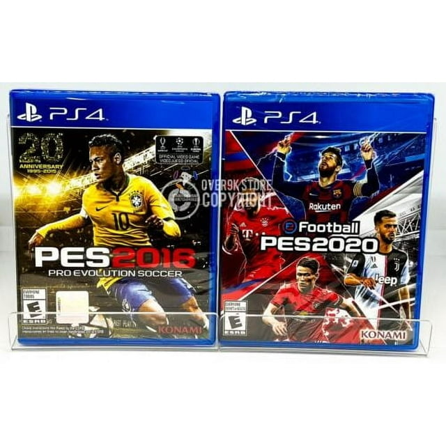 Pro Evolution Soccer PES 2016 + PES 2020 PS4 Brand New Factory