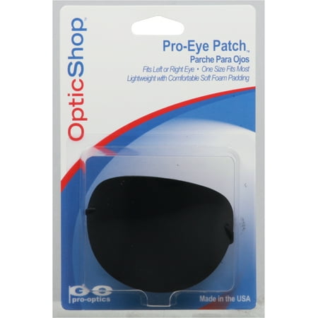 Pro-Eye Patch--Plastic Front Black Eye Patch (1)