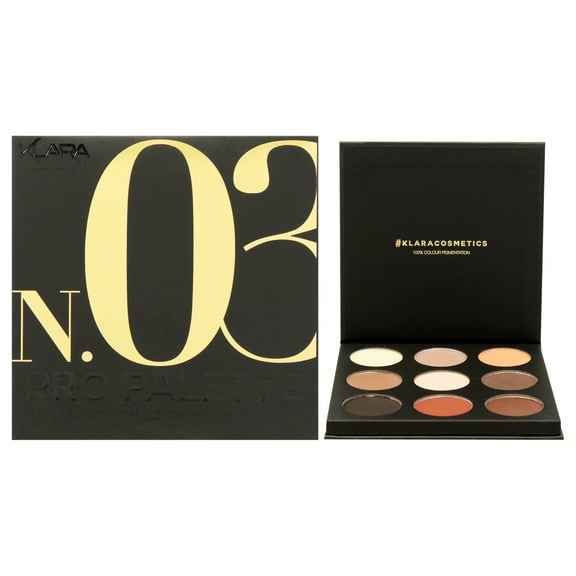 Klara Pro Eyeshadow Palette - N.03 , 0.38 oz Eye Shadow