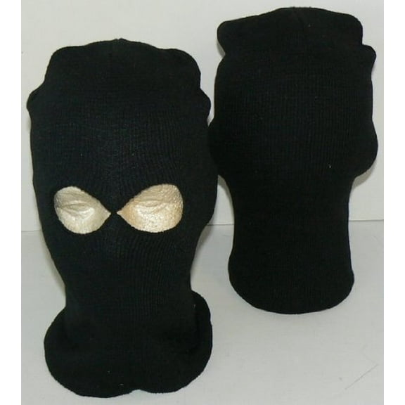 Pro Fashion 100% Acrylic Balaclava Ski Mask Hat Cap Lid 2-holes