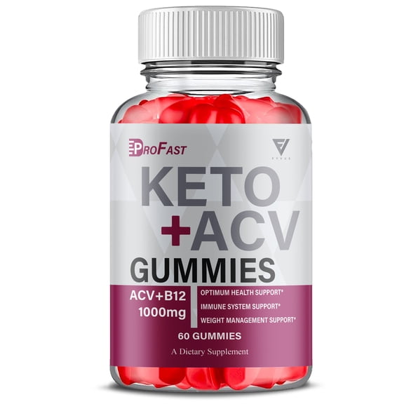 Pro Fast Keto Weight Gummys, ProFast Keto Support (60 Gummies)
