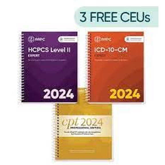 Pro Fee Coder Bundle 2024 (With AMA CPT Code Book), 9781646318285, 1646318285, Paperback,