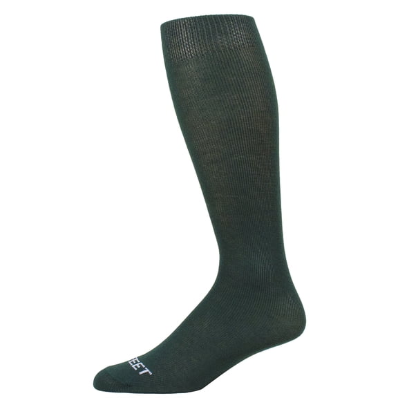 Pro Feet Polyester Multi-Sport Tube Socks Medium Dark Green