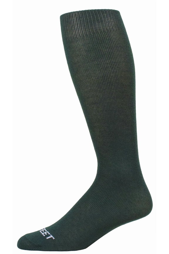 Polyester Multi-Sport Tube Socks Medium Dark Green