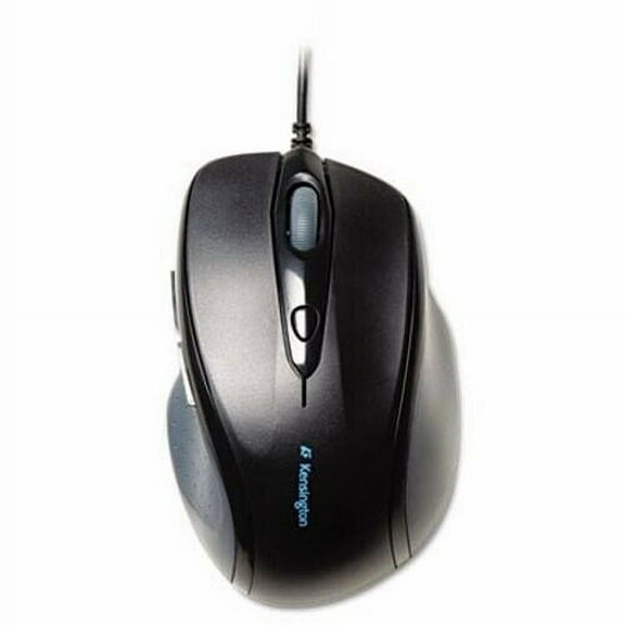Pro Fit Wired Full-Size Mouse USB 2.0, Right Hand Use, Black