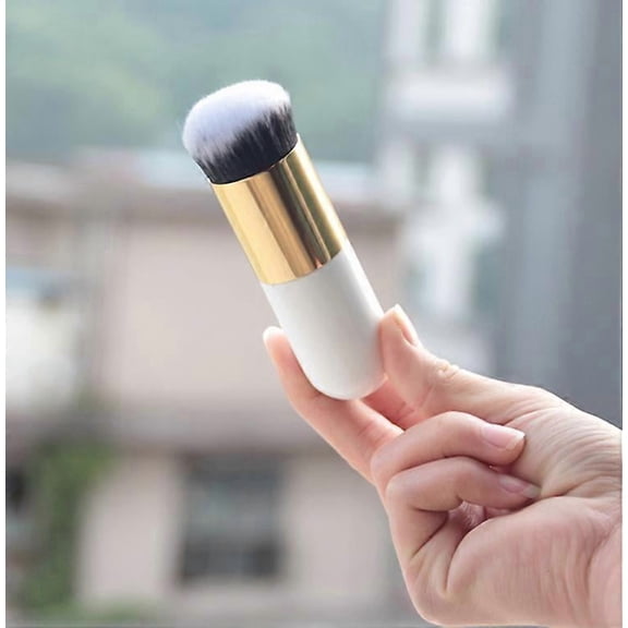 Pro Flat Foundation Face Blush Kabuki Powder Contour Makeup Brush Cosmetic Tool