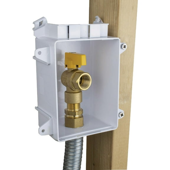 Pro-Flex 1/2 In. Gas Outlet Box - Single Pack
