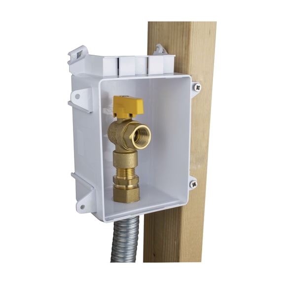 Pro-Flex 1/2 In. Gas Outlet Box - Single Pack
