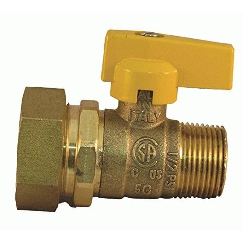 Pro-Flex PFGV-PF34MB Gas Valve 3/4 in MIP x CSST