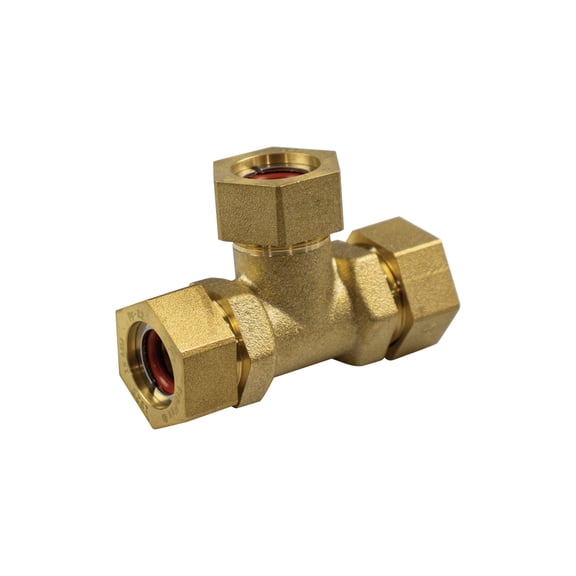 Pro-Flex CSST Brass Tee - Pack of 2  Residential Use, Standard Application