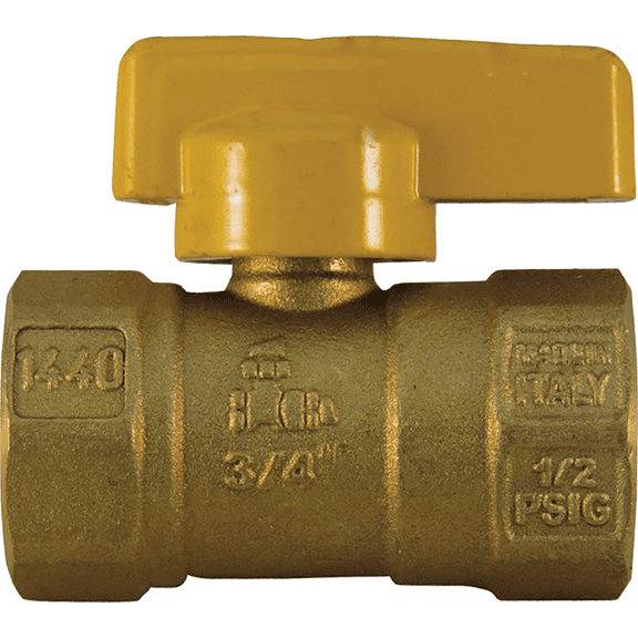 Pro-Flex CSST FIP Gas Valve (1 Piece) - Single Pack  Residential Use, Standard Application