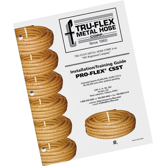 Pro-Flex CSST System Installation Guide PFIM-0001C