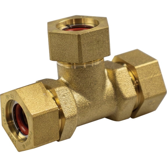 Pro-Flex LLC Pro-Flex CSST Brass Tee - Pack of 8