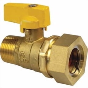 Pro-Flex LLC Pro-Flex Direct Connect CSST - Gas Valve - Pack of 2 Contractor Value Pack
