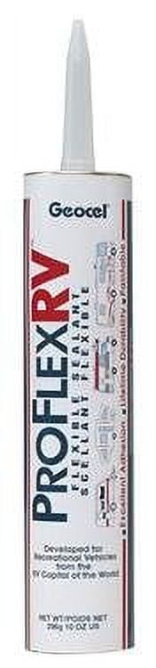 Proflex Rv Mobile Home Pro Flex RV 2 Pack White Flexible Sealant for Roof, Door ...