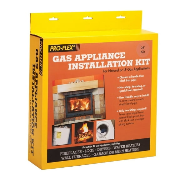 Pro-Flex Single Gas Appliance Installation Kit PFSAGK-2000C