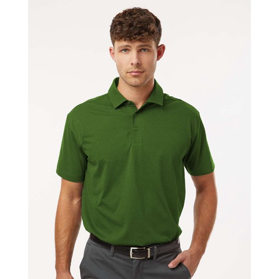 AllPro 41SP0 Pro-Flex Sorona Stretch Polo-Olive Green-XL