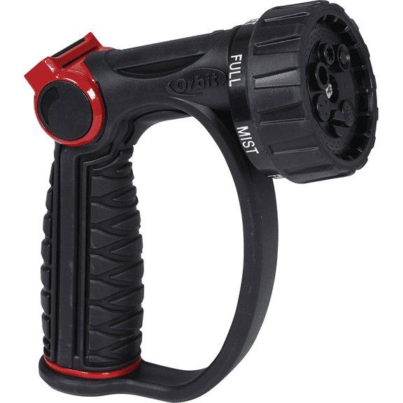 Orbit Pro Flo Thumb Control Multi-Pattern Nozzle - Pack of 2  Garden & Landscape Use, Standard Connection