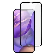 Pro Full Coverage Tempered Glass Screen Protector Compatible With Apple iPhone 12 mini 5.4 - Black