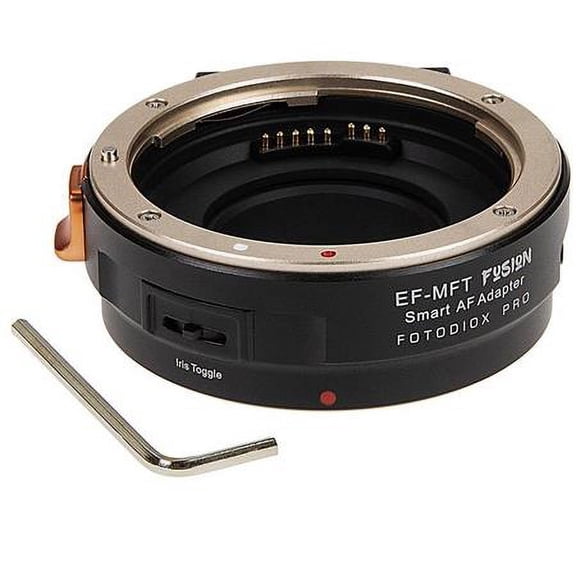 Pro Fusion Smart AF Adapter for Canon EOS (EF/EF-S) D/SLR Lens to Micro Four Thirds (MFT, M4/3) Mount Mirrorless Camera