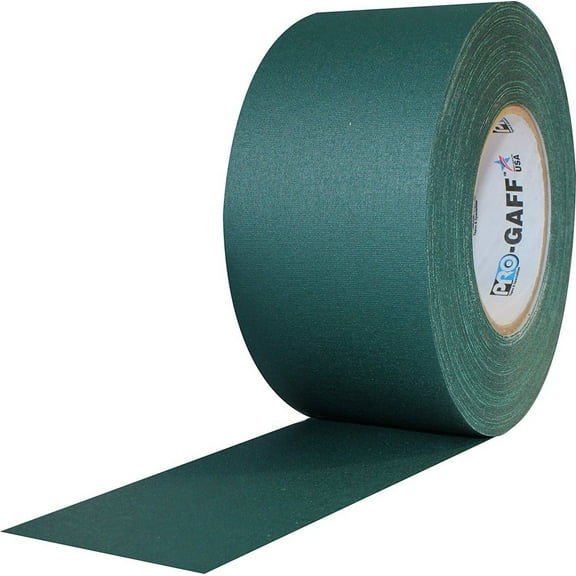 Pro Gaff Green Gaffers Tape 3" X 55 Yard Roll (Pack Of 16)