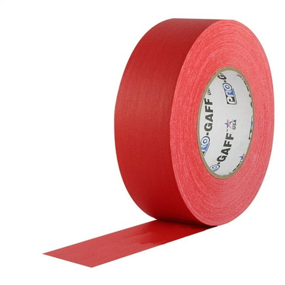 Pro Gaff Red Gaffers Tape 2" X 55 Yard Roll