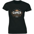 thumbnail image 1 of Pro Gamer Gaming Instruments Video Games Player Women's Gift T-Shirt, 1 of 4