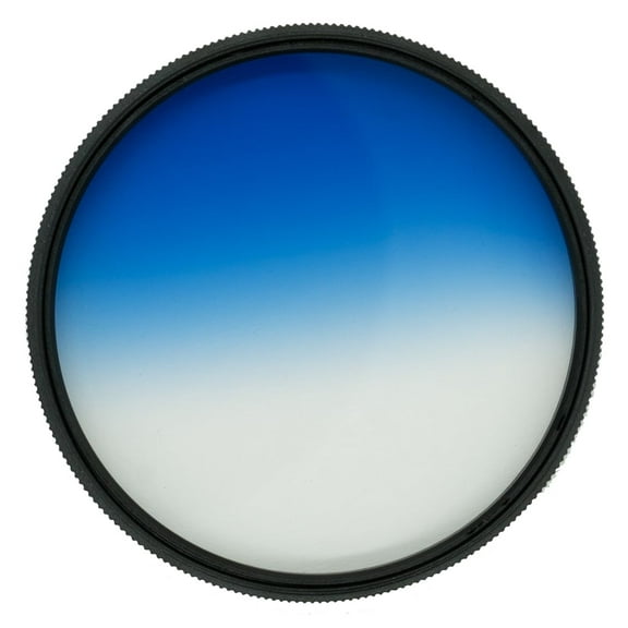 Pro Glass 72mm HD MC Graduating Blue Color Filter for: NiSi 15mm f/4 Sunstar ASPH Lens for Canon RF (Black) (NISI-LENS-1540RF) - 72 mm Blue Filter, 72 Graduating Blue Filter
