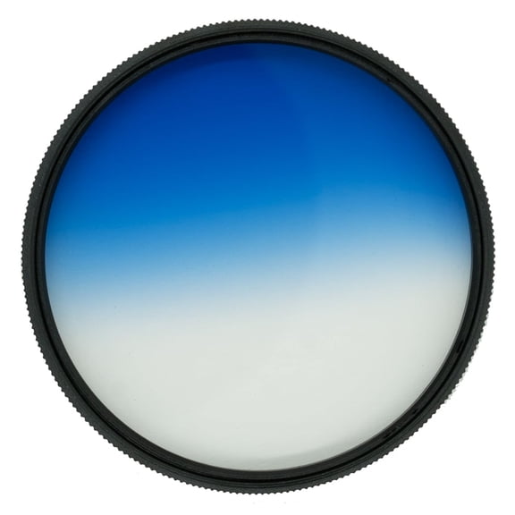Pro Glass 72mm HD MC Graduating Blue Color Filter for: ZEISS Milvus 35mm f/1.4 ZE Lens for Canon EF (2111-788) - 72 mm Blue Filter, 72 Graduating Blue Filter