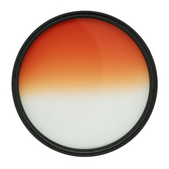 Pro Glass 72mm HD MC Graduating Orange Color Filter for: Rokinon 85mm f/1.4 AS IF UMC Lens for Micro Four Thirds Mount (85M-MFT) - 72 mm Orange Filter, 72 Graduating Orange Filter