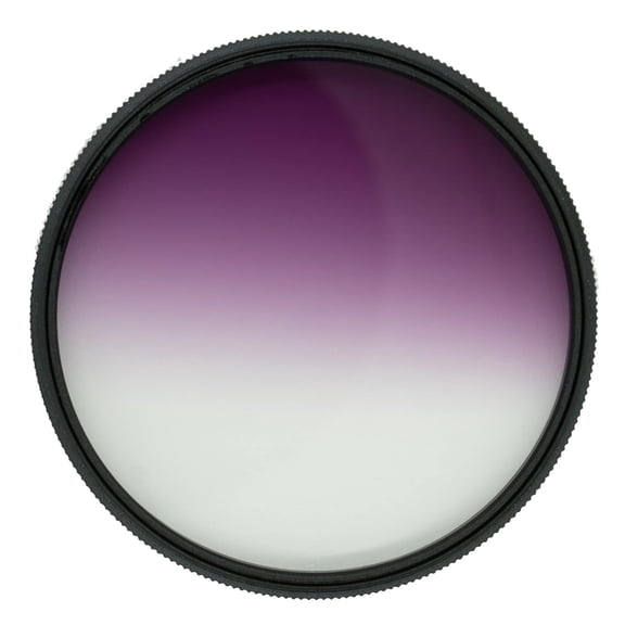 Pro Glass 72mm HD MC Graduating Purple Color Filter for: Sigma 24mm f/1.4 DG DN Art Lens for Sony E (405965) - 72 mm Magenta Filter, 72 Graduating Purple Filter