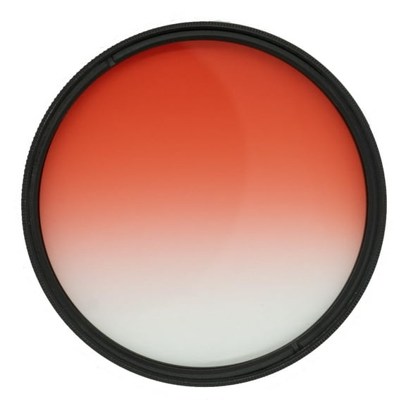 Pro Glass 72mm HD MC Graduating Red Color Filter for: Sigma 24mm f/1.4 DG DN Art Lens for Leica L (405969) - 72 mm Red Filter, 72 Graduating Red Filter