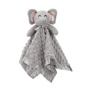 Pro Goleem Elephant Security Blanket Grey Soft Baby Lovey Unisex Lovie Gift for Toddler 16 Inch