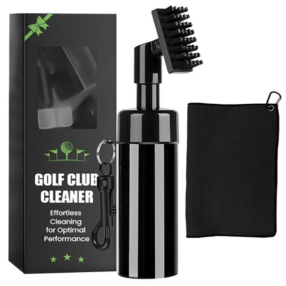 Pro Golf Club Cleaner Includes Water Golf Club Brush Golf Towel Golf Accessories for Bag Essentials Golf Accessories for Men Best Golf Gifts for Men/Women