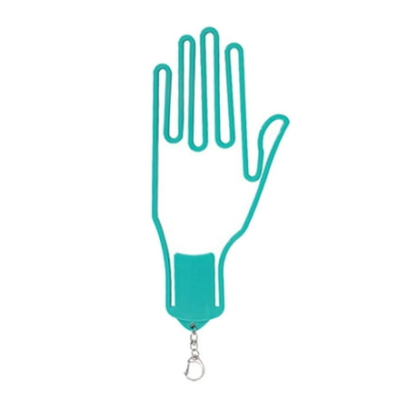 Pro Golf Gloves Stretcher Gloves Holder Golf Drying Tool Shaper Tool ABS Gloves for Football Receiver Gloves Golf Accessories , Green